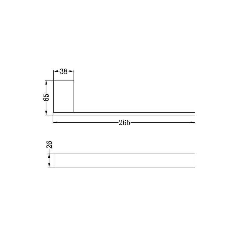 Nero Celia Hand Towel Rail