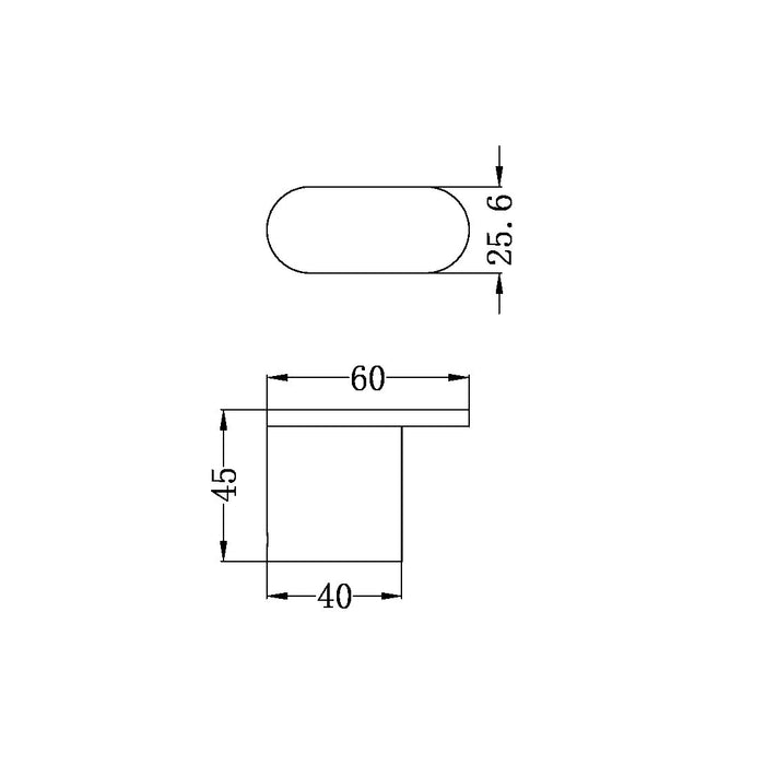Nero Bianca Robe Hook