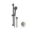 Azzura 50 Series Shower Combo Fixed Set Matte Black