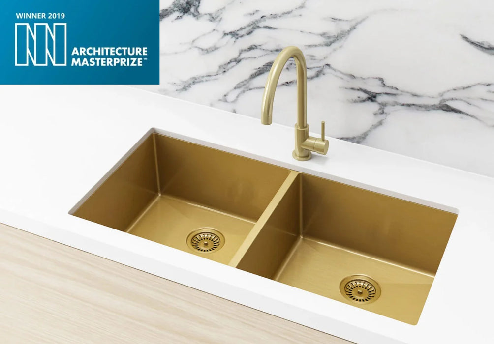 Meir Kitchen Sink - Double Bowl 860 x 440