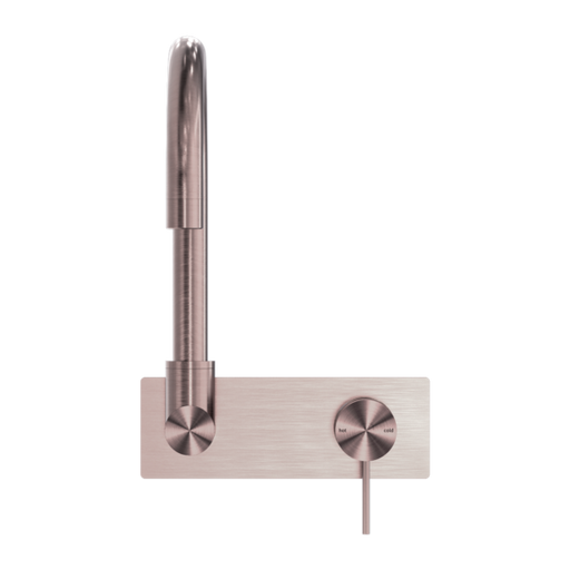 Nero Mecca Wall Basin/bath Mixer Swivel Spout