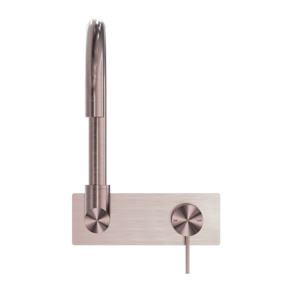 Nero Mecca Wall Basin/bath Mixer Swivel Spout