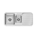 Phoenix 1000 Series 1 and 1/3 Left Hand Bowl Sink with Drainer and Taphole