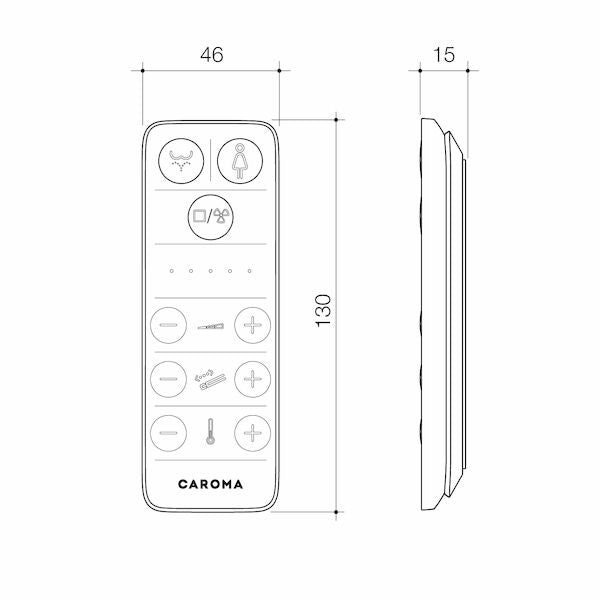 Caroma Livewell Electronic Bidet Seat