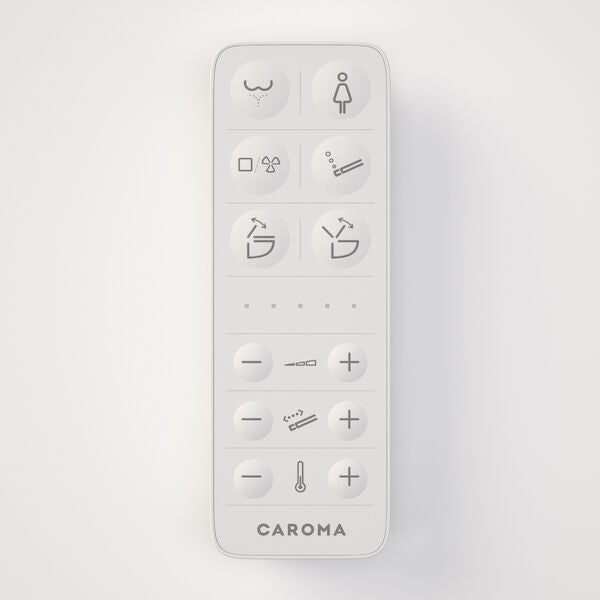 Caroma Urbane II Bidet Cleanflush® Wall Faced Close Coupled Bottom Inlet Toilet Suite (with GermGard®)