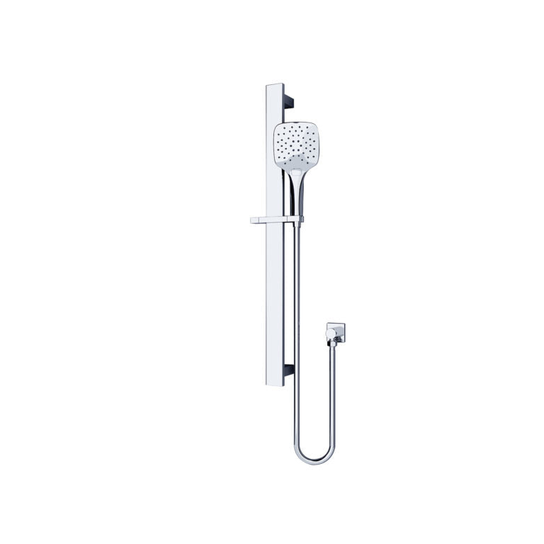 Nero Rain Square 3 Function Shower Rail Chrome
