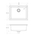 Phoenix 5000 Series Large Single Bowl Sink