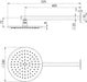 Phoenix Vivid Slimline SS 316 Shower Arm and 250mm Round Rose