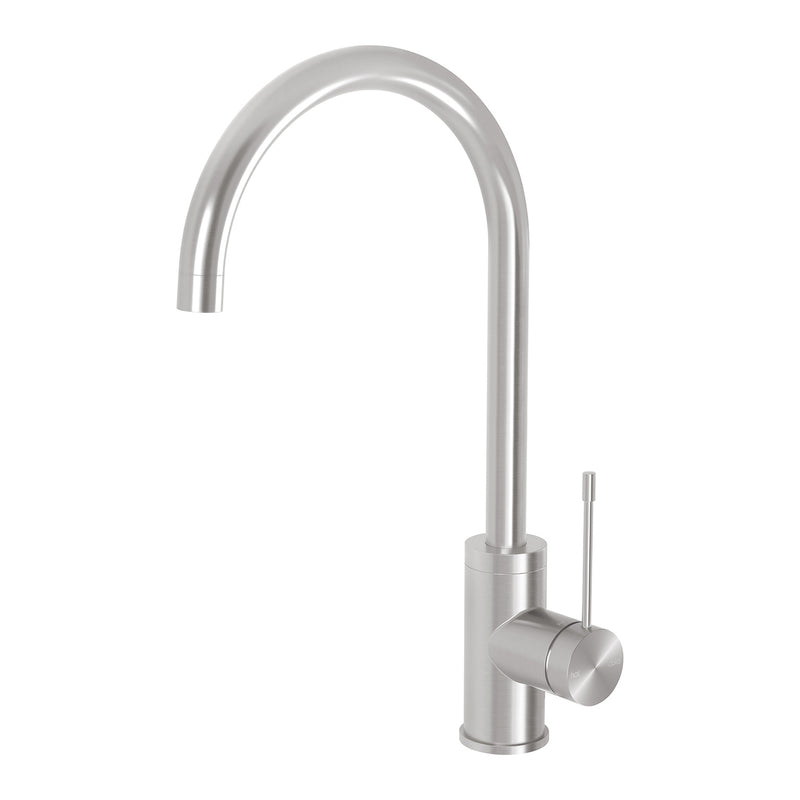 Phoenix Vivid Slimline SS 316 Sink Mixer 200mm Gooseneck – Lead Free