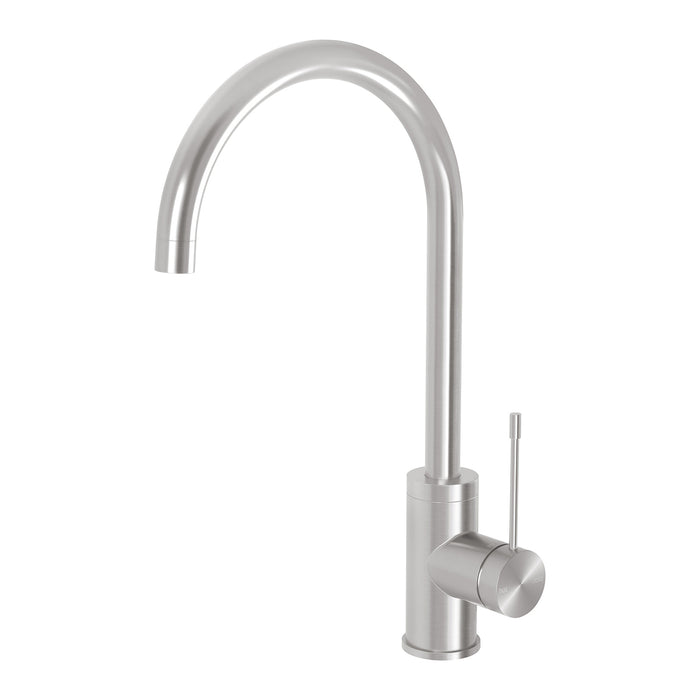 Phoenix Vivid Slimline SS 316 Sink Mixer 200mm Gooseneck – Lead Free