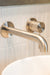 Nero Opal Wall Basin/bath Mixer Separate