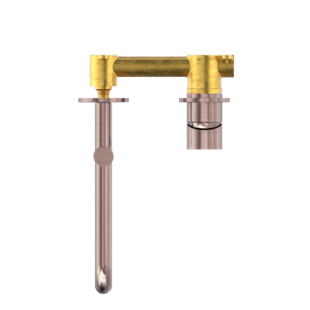 Nero Mecca Wall Basin/bath Mixer Swivel Spout
