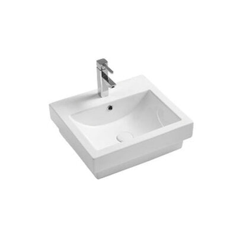 BNK Naga APB-04500-WH Drop In Basin Gloss White