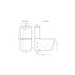 Renee Rimless Back-To-Wall Toilet Suite