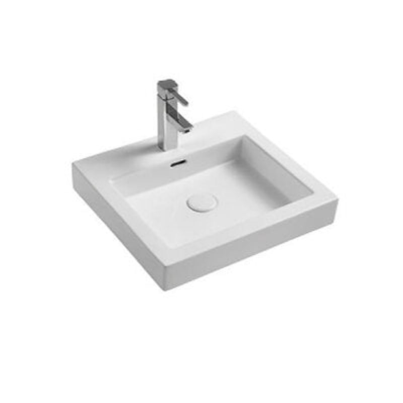 BNK Naga APB-04490-WH Above Counter Basin Gloss White