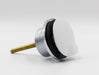 Caroma Plug & anti-vandal flush-fitting chrome waste