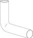 Caroma Low Level Flush Pipe Pack White
