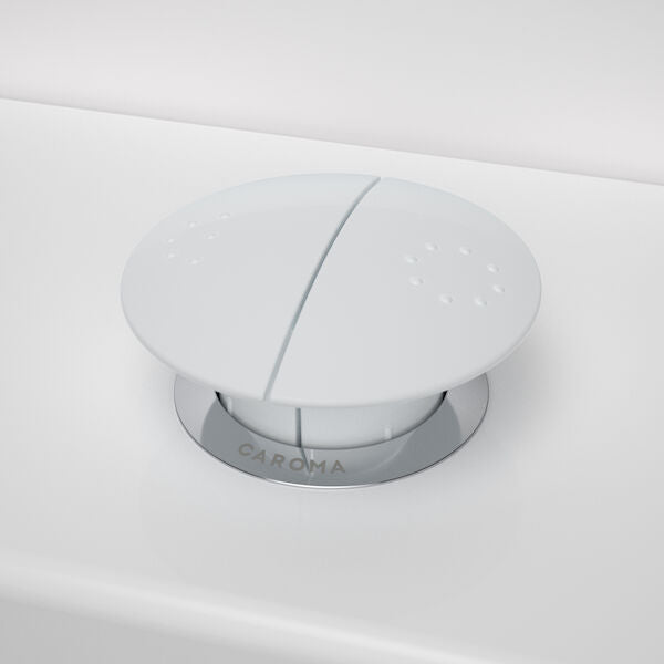 Caroma Round Care Button - White