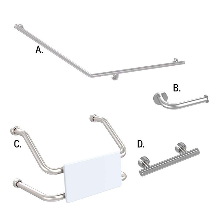 Conserv Accessible Sanitary Facilities 877 Combination Set