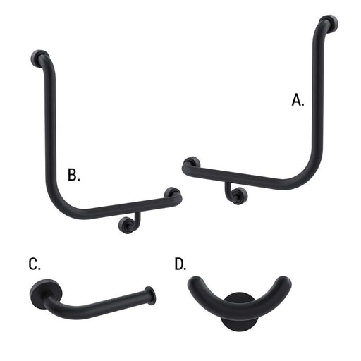 Conserv Ambulant Accessible Sanitary Compartment 454 Combination Set