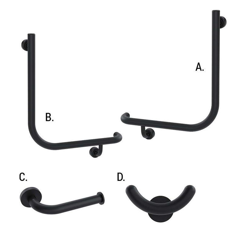 Conserv Ambulant Accessible Sanitary Compartment 454 Combination Set
