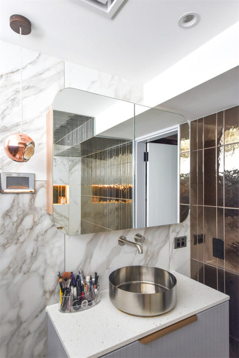 Nero Opal Wall Basin/bath Mixer Separate