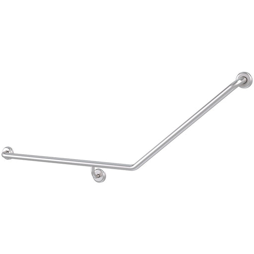 Conserv Bariatric 40° Ambulant and Accessible Grab Rail - Brushed Stainless