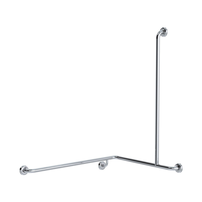 Conserv Clam® Flange Corner Shower Grab Rail 760mm x 1000mm x 1100mm