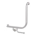 Conserv Hygienic Seal® 90° Ambulant & Accessible Grab Rail with Toilet Paper Holder 450mm x 450mm