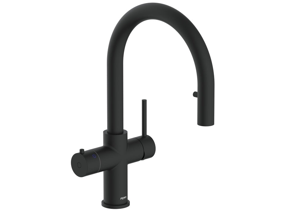 Peppy 4 in 1 Pull-Out, Filtered Boiling, Filtered Ambient, Hot & Cold