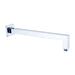 Nero Square Shower Arm