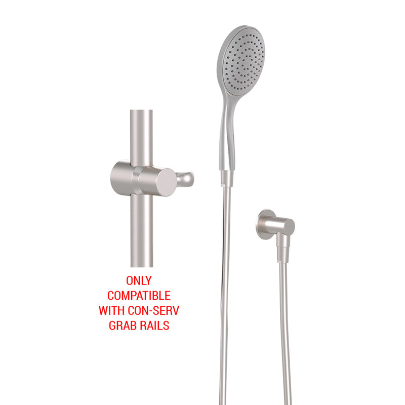 Conserv Friction Slide Shower Kit With Hose Restrictor Bracket