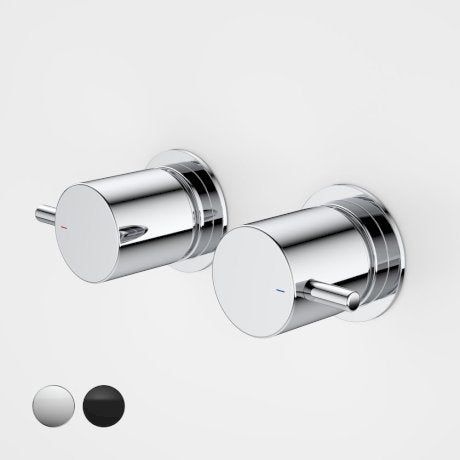 Caroma Luna Lever Wall Top Assemblies - Chrome