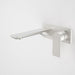 Caroma Urbane II 180mm Wall Basin / Bath Mixer - Rectangular Cover Plate - Brushed Nickel - Sales Kit - Lead Free