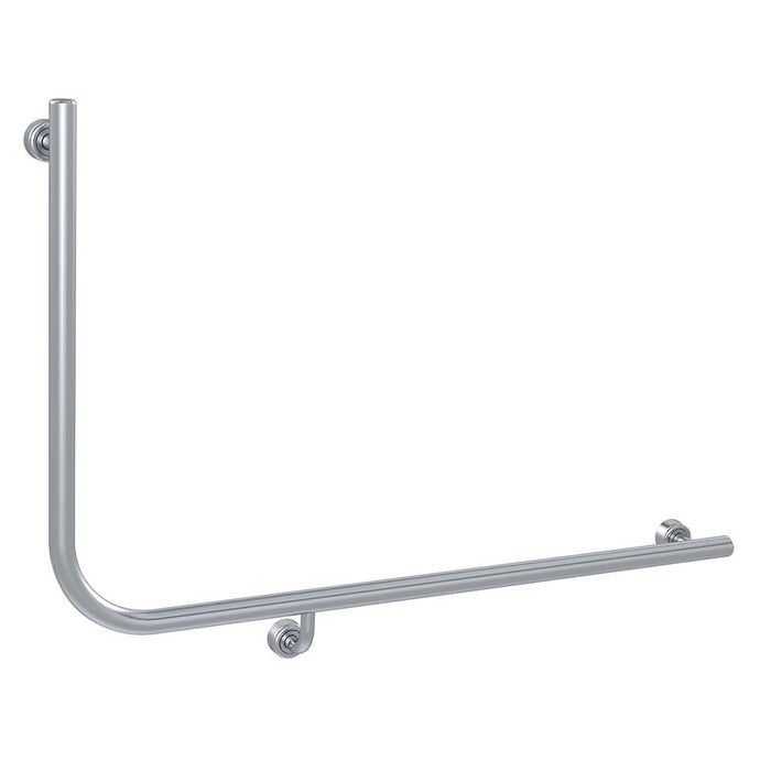 Linear 90° Ambulant & Accessible Grab Rail 960mm x 600mm