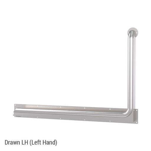 Conserv Anti-Ligature 90° Accessible Grab Rail 960mm x 900mm