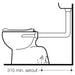 Caroma Trident Care Connector Pan S Trap