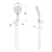 Phoenix Oxley Hand Shower – 4 Star