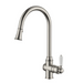 Modern National Bordeaux Pull-Out Kitchen Mixer