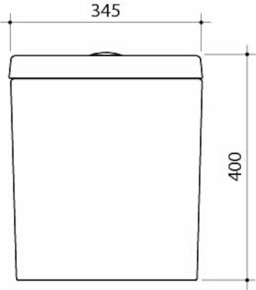 Caroma Opal Cleanflush Close Coupled Cistern