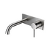 IKON Hali Wall Basin Mixer Curved Spout