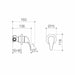 Caroma Venecia Bath/Shower Mixer