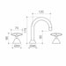 Caroma Elegance II Basin Set - Lead Free