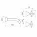 Caroma Elegance II Bath Set
