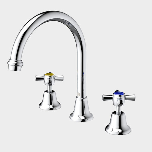 Caroma Caravelle Classic Cross Sink Set