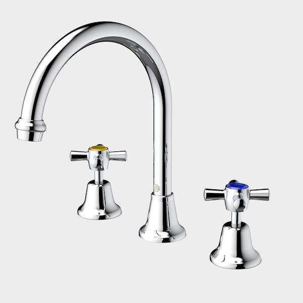 Caroma Caravelle Classic Cross Sink Set