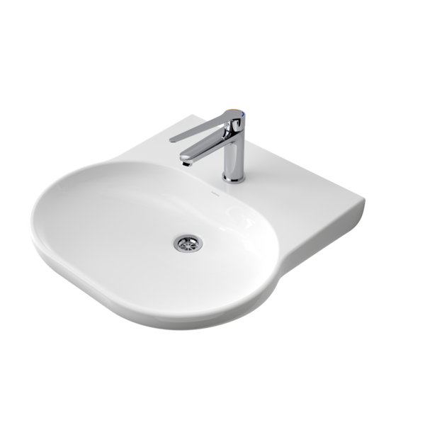 Caroma Opal Sole 550 Wall Basin 1TH