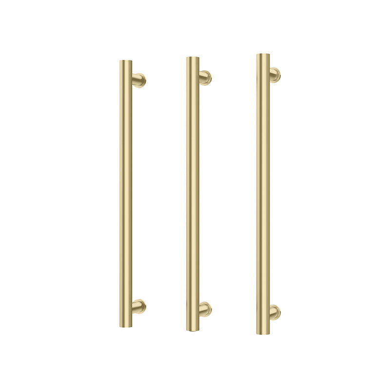 Phoenix Heated Triple Towel Rail Round 600mm