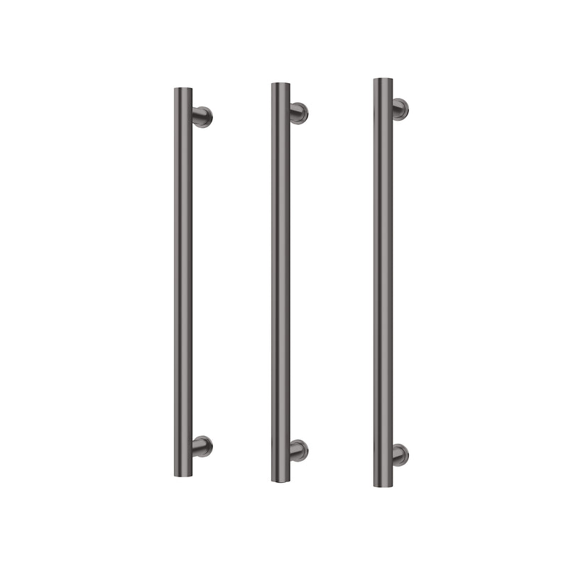 Phoenix Heated Triple Towel Rail Round 600mm