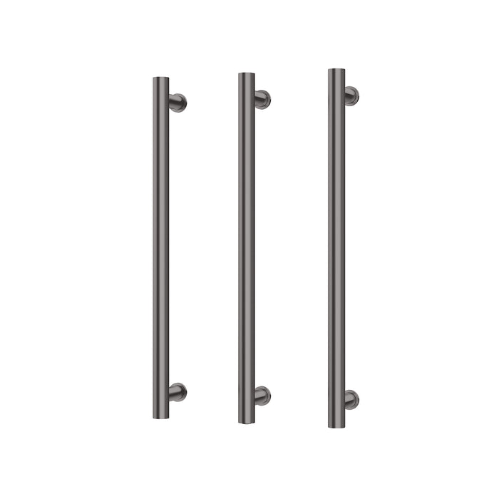 Phoenix Heated Triple Towel Rail Round 600mm